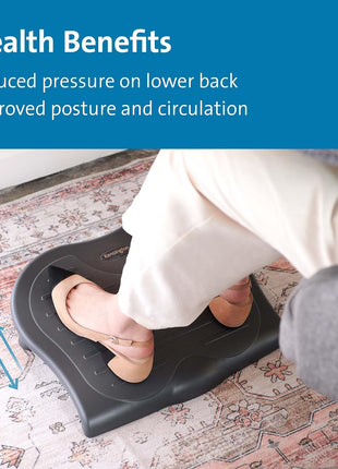 Kensington SoleSaver Adjustable Footrest (K56152US) Gray