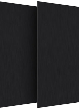 2Pack Anodized Aluminum Sheet 6 x 12 x 1/32(0.0315") Inch Black Anodized Aluminum Metal Plates Engraving Blanks for Laser Engraving, DIY, 0.8MM Thin Decorative Aluminum Metal Sheets for Crafting