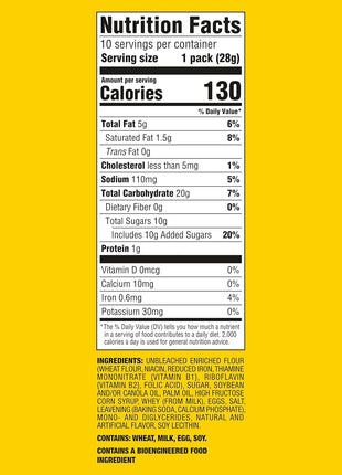 NILLA Wafers Mini Cookies, Vanilla Wafers, 10 Snack Packs
