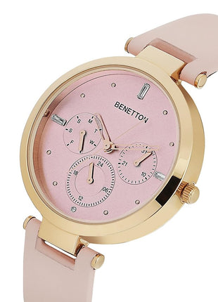 United Colors of Benetton Women Pink Round Dial Analog Watch - UWUCL1005