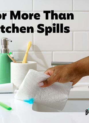 Bounty Select A Size Paper Towels, White, 2 Triple Rolls = 6 Regular Rolls