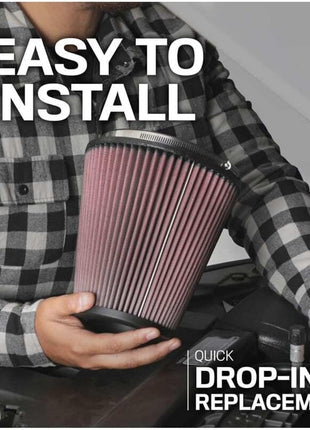 K&N Engine Air Filter: Reusable, Clean Every 75,000 Miles, Washable, Replacement Car Air Filter: Compatible with Select 1968-1993 CHEVROLET/PONTIAC/BUICK/GMC (See Description for select models) E-1450