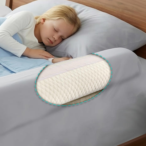 Hiccapop 1-Pack, Foam Bed Bumper for Toddlers, Foam Bed Rail for Toddlers