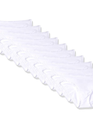 Amazon Essentials Women's Cotton Spandex Bikini Brief Underwear (Available in Plus Size)