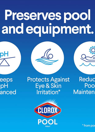 Clorox® Pool&SpaTM Swimming Pool Alkalinity Increaser, Keeps pH Balanced, 5LB (Pack of 1)