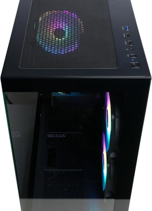 CYBERPOWERPC Gamer Master Gaming PC, AMD Ryzen 5 5500 3.6GHz, Radeon RX 6400 4GB, 16GB DDR4, 500GB PCIe Gen4 SSD, WiFi Ready & Windows 11 Home (GMA3100A)