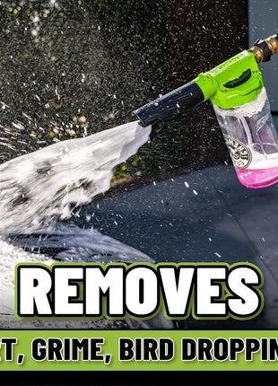 Chemical Guys TORQ Foam Blaster 6 - Foam Cannon Garden Hose Attachment, Easy to Use, Sprays Thick Suds for Safe Washing Trucks, SUVs, Motorcycles, RVs, and Other Vehicles