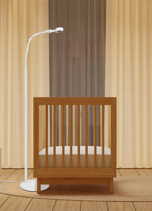 Didalo Floor Stand for Nanit Pro Baby Monitor, Gooseneck Swivel Holder Mount with Adjustable Height and Stable Base,Without Tools or Wall Damage(Camera not Included)
