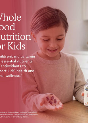 Garden of Life Organics Kids Gummy Vitamins - Fruit - Certified Organic, Non-GMO & Vegan Complete Children's Multi - B12, C & D3 - Gluten, Soy & Dairy Free, 120 Real Fruit Chew Gummies