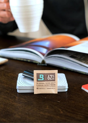 Boveda 62% Two-Way Humidity Control Packs For Storing 1⁄2 oz – Size 4 – 10 Pack – Moisture Absorbers for Small Storage Containers – Humidifier Packs – Hydration Packets in Resealable Bag