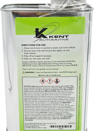 INSTALLBAY P20005 - Kent Spray Products - ACRYSOL 1 QT (INSTALLBAYP20005)
