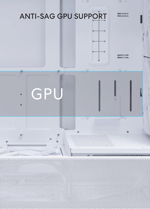LIAN LI LANCOOL 207 Compact ATX RGB Gaming Computer Case, Airflow Optimized Mesh Panels Tower Chassis w/ 2x140mm ARGB,2x120mm PWM Fans Pre-Installed, USB Type-C Port, Tempered Glass Side Panel (White)