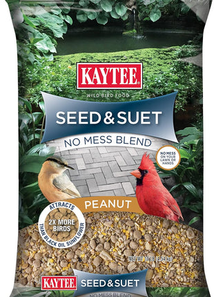Kaytee Seed & Suet No Mess Peanut 10 Pounds