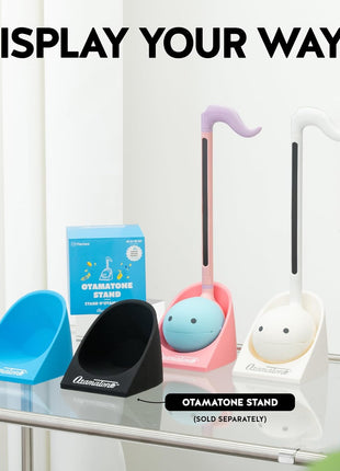 Otamatone Japanese Electronic Synthesizer Musical Instrument Toy - White | Portable Music Synthesizer from Japan by Maywa Denki Studio Award Winning Educational Fun Gift for Children, Teens & Adults