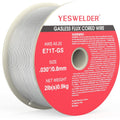 YESWELDER Flux Core Gasless MIG Wire, E71T-GS Mild Carbon Steel .030-Inch Diameter 2-Pound, Strong ABS Plastic Spool Welding Wire