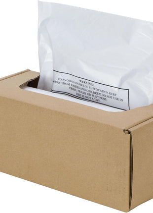 Fellowes AutoMax Powershred® Waste Bags, Box Of 50 Bags