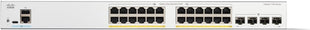 Cisco Catalyst 1300-24FP-4G Managed Switch, 24 Port GE, Full PoE, 4x1GE SFP, Limited Lifetime Protection (C1300-24FP-4G)