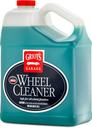Griot's Garage Wheel Cleaner for All Finishes, Car Tire Rim Cleaning, Brake Dust and Grime Remover, PH Balanced, 11107, One Gallon