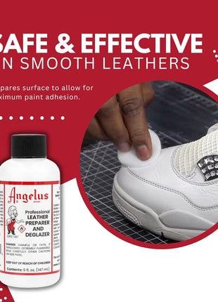 Angelus Leather Preparer Deglazer 5oz