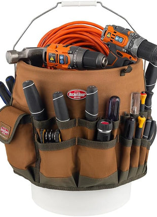 Bucket Boss The Bucketeer Bucket Tool Organizer in Brown, 10030
