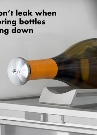 OXO SteeL Leakproof Expanding Wine Stopper (2 Pack)