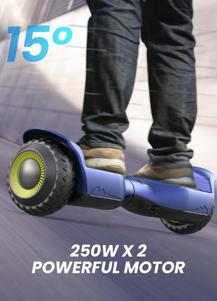 Gyroor Self Balancing Scooter New G13 All Terrain Balancing Scooter with LED Lights, Self Balancing Off Road with Bluetooth for Kids ages 6-12 and Adults