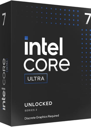 Intel Core Ultra 7 Desktop Processor 265KF - 20 cores (8 P-cores + 12 E-cores) up to 5.5 GHz