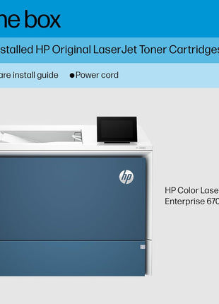HP Color LaserJet Enterprise 6700dn Printer, Best for Business (6QN33A)