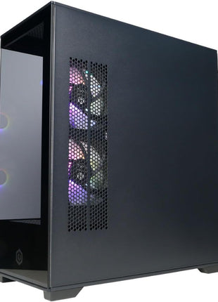 CYBERPOWERPC Gamer Master Gaming PC, AMD Ryzen 5 5500 3.6GHz, Radeon RX 6400 4GB, 16GB DDR4, 500GB PCIe Gen4 SSD, WiFi Ready & Windows 11 Home (GMA3100A)