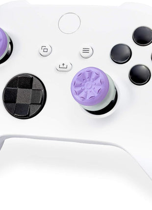 KontrolFreek FPS Freek Galaxy Purple for Xbox One and Xbox Series X Controller | 2 Performance Thumbsticks | 1 High-Rise, 1 Mid-Rise | Purple