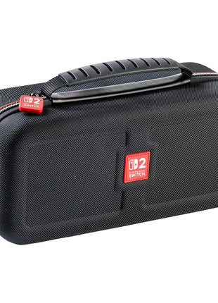 R.D.S. INDUSTRIES, INC. - Game Traveler Deluxe Licensed System Case for Nintendo Switch, Nintendo Switch 2, OLED, Black Medium (NS230)