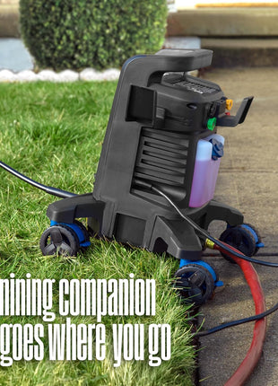 Westinghouse ePX3500 Electric Pressure Washer, 2500 Max PSI 1.76 Max GPM with Anti-Tipping Technology, Onboard Soap Tank, Pro-Style Steel Wand, 5-Nozzle Set, for Cars/Fences/Driveways/Home/Patios