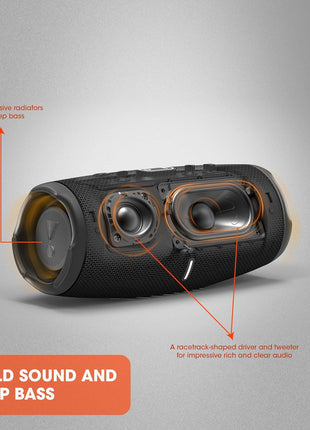 JBL Charge 5 - Portable Waterproof Speaker - Black | Bold JBL Original Pro Sound, 20 hours of playtime, IP67 waterproof and dustproof, Wireless Bluetooth Streaming