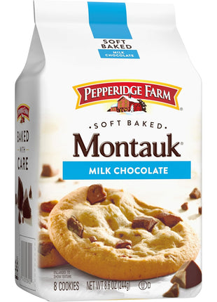 Pepperidge Farm Montauk Soft Baked Milk Chocolate Chunk Soft Baked, 8.6 Oz