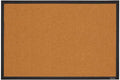 Quartet Cork Bulletin Board, Framed Corkboard, 2' x 3', Black Frame, Message Board, Vision Board (MWDB2436-BK)