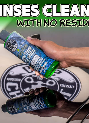 Chemical Guys Car Wash Soap for Foam Cannon or Bucket, Honeydew Snow Foam Car Wash Soap for Trucks, Motorcycles, RVs & More, Super Suds, Honeydew Scent - 128 oz (1 Gallon)