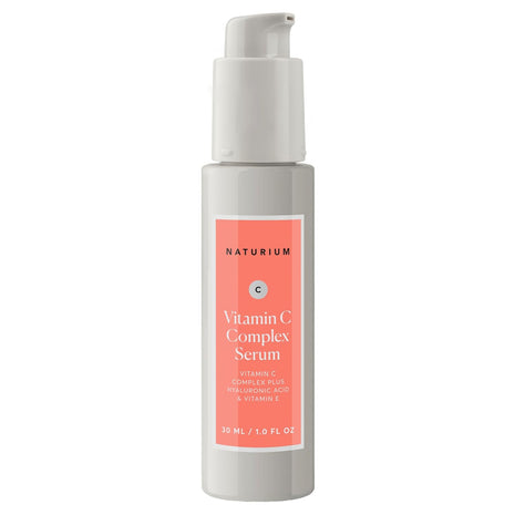 Naturium Vitamin C Complex Serum, Hyaluronic Acid & Vitamin E, 1 fl oz