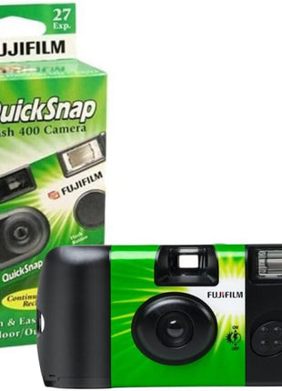 Fujifilm QuickSnap Flash 400 One Time Use 35mm Camera with, 27 Exposures, 4-Pack