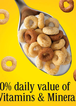Multi Grain Cheerios, Heart Healthy Breakfast Cereal, Gluten Free, Family Size, 18 oz