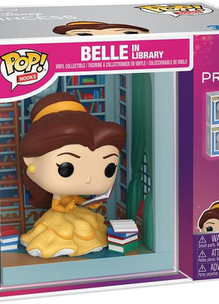 Funko POP! Nooks: Disney Beauty and the Beast - Belle in Library | Official Merch - Collectable Toy - Birthday Gift Idea for Fans and Collectors