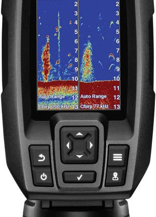 Garmin 010-01550-00 Striker 4 with Transducer, 3.5 inch GPS Fishfinder with Chirp