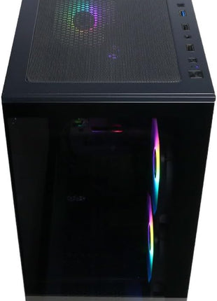 CYBERPOWERPC Gamer Master Gaming PC, AMD Ryzen 5 5500 3.6GHz, Radeon RX 6400 4GB, 16GB DDR4, 500GB PCIe Gen4 SSD, WiFi Ready & Windows 11 Home (GMA3100A)