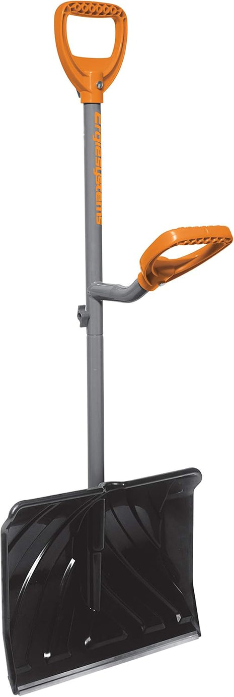 ErgieShovel ERG-BWRK16 Strain Reducing Steel Impact Resistant Bow Rake, Snow Shovel