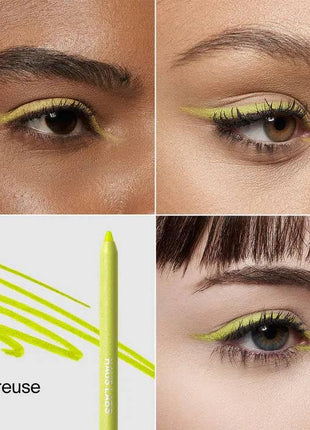 HAUS LABS BY LADY GAGA Optic Intensity Eco Eyeliner - Chartreuse Matte + Complimentary Sheet Face Masque