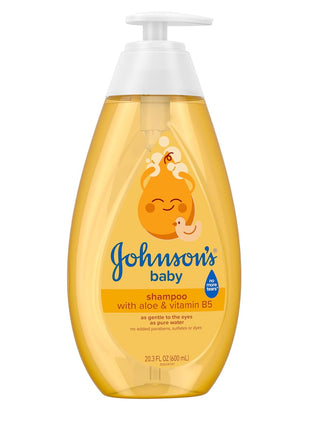 Johnson's Baby Shampoo with Tear-Free Formula, Shampoo for Baby's Delicate Scalp & Skin, Gently Washes Away Dirt & Germs, Paraben-, Phthalate-, Sulfate- & Dye-Free, 20.3 fl. oz