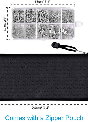 PAXCOO Jewelry Making Supplies Kit - Jewelry Repair Tool with Accessories, Pliers, Findings, and Beading Wires for Adults and Beginners