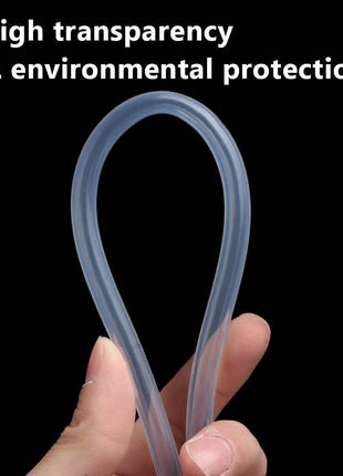 1/4" ID Silicone Tubing, Food Grade 1/4" ID x 3/8" OD 10 Feet Length Pure Silicone Hoses High Temp for Home Brewing Winemaking