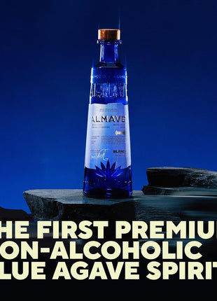 Almave Blanco Non-Alcoholic Blue Agave Spirit – The First Premium Tequila Alternative Made with Blue Agave – Handcrafted in Jalisco, Mexico