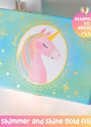 Giggle & Honey® Musical Unicorn Jewelry Box for Girls | Music Boxes for Little Girls | Toddler Jewelry Box for 4 Year Old Kids | Toys for Toddlers | Birthday Gifts for Kids 5, 6, 7, 8, 9 Years