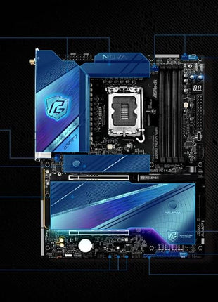 ASRock Intel Core Ultra Z890 Nova WiFi 7 Phantom Gaming ATX Motherboard Thunderbolt LGA1851 RL-ILM DDR5 9200 MHZ 256 GB